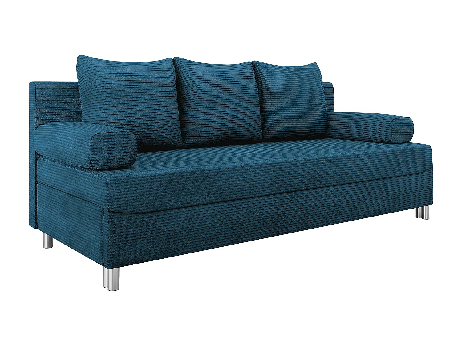 Sofá-cama Comfivo 125, Almacenaje, 86x192x80cm