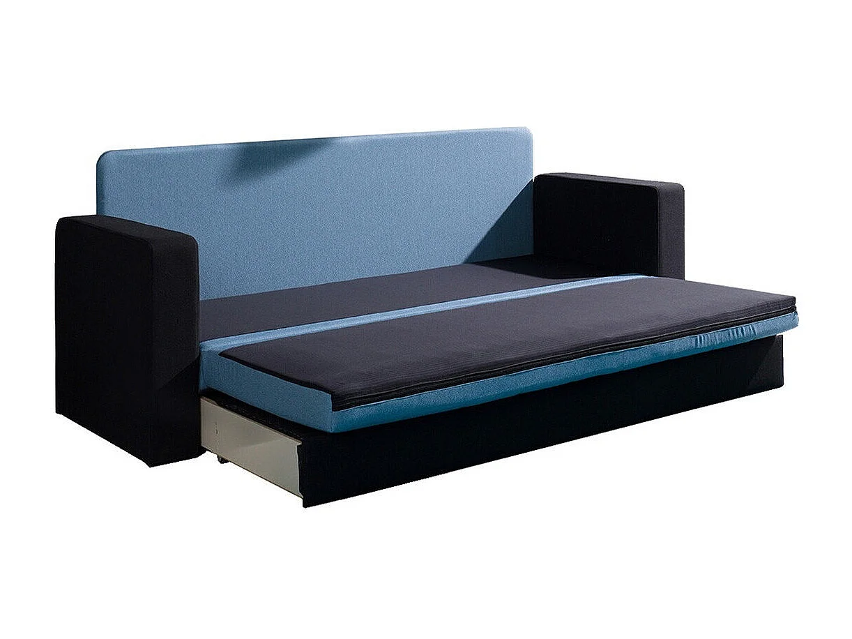 Canapé convertible Tivdalu 117, Boîte de literie, 86x222x75cm