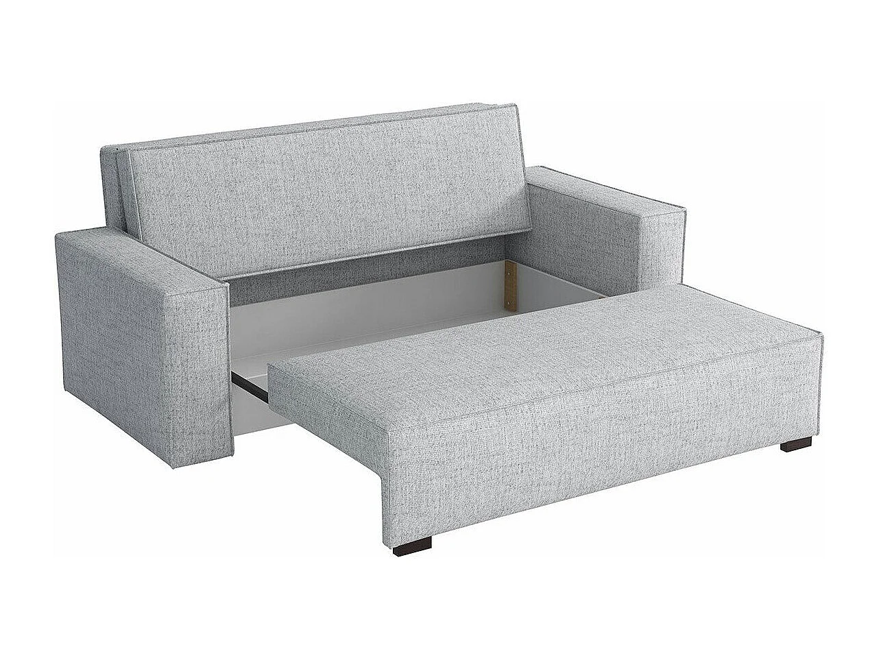 Canapé convertible Columbus 197, Boîte de literie, 85x192x98cm, Mobilier déjà assemblé