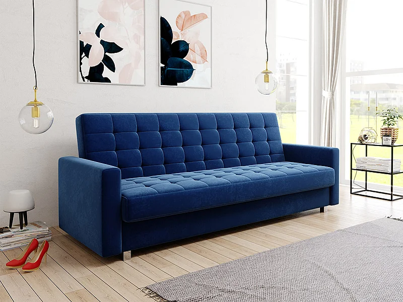 Sofá-cama Decatur 105, Almacenaje, 95x216x90cm