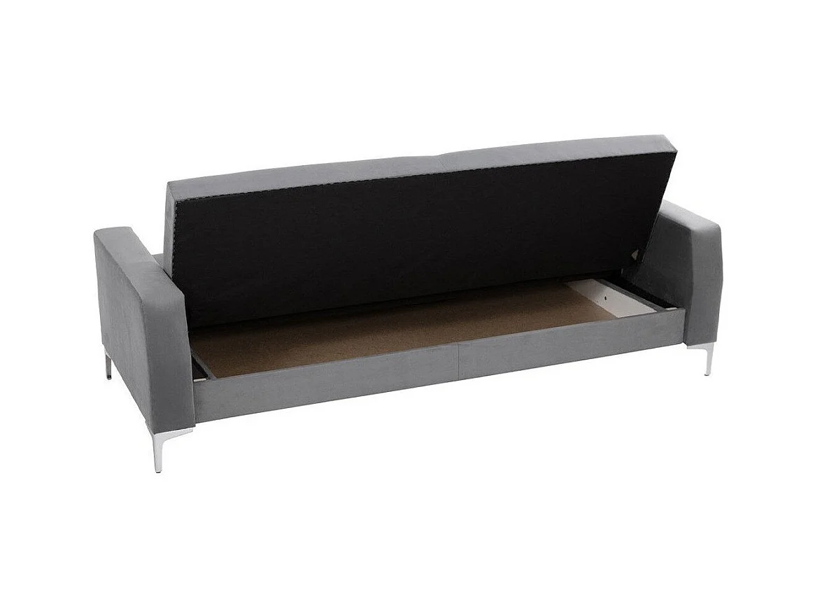 Canapé convertible Plano 101, Boîte de literie, 90x225x87cm