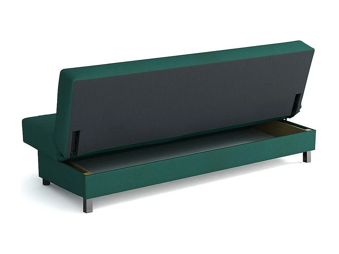 Sofá-cama Columbus 107, Almacenaje, 90x193x85cm