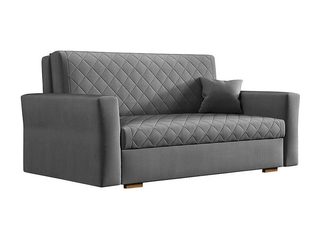 Canapé convertible Columbus 147, Boîte de literie, 85x160x98cm, Mobilier déjà assemblé