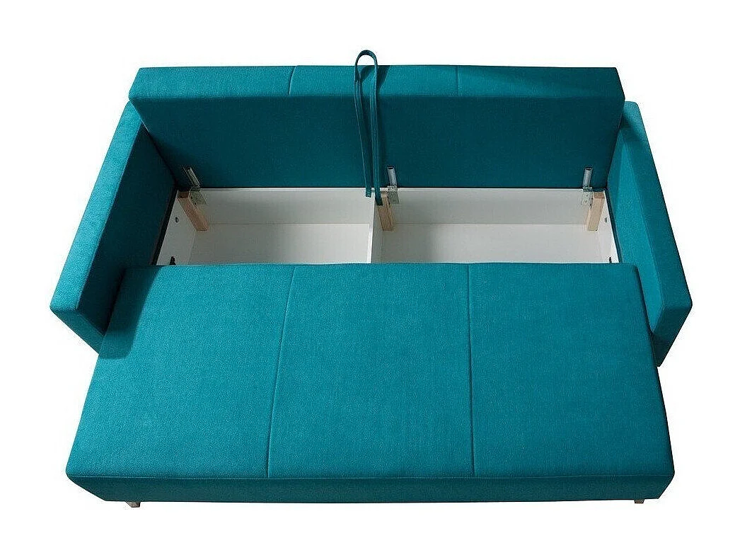 Sofá-cama Delbene 101, Almacenaje, 86x215x95cm