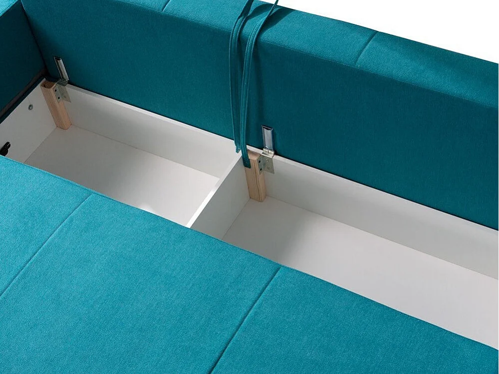 Sofá-cama Delbene 101, Almacenaje, 86x215x95cm