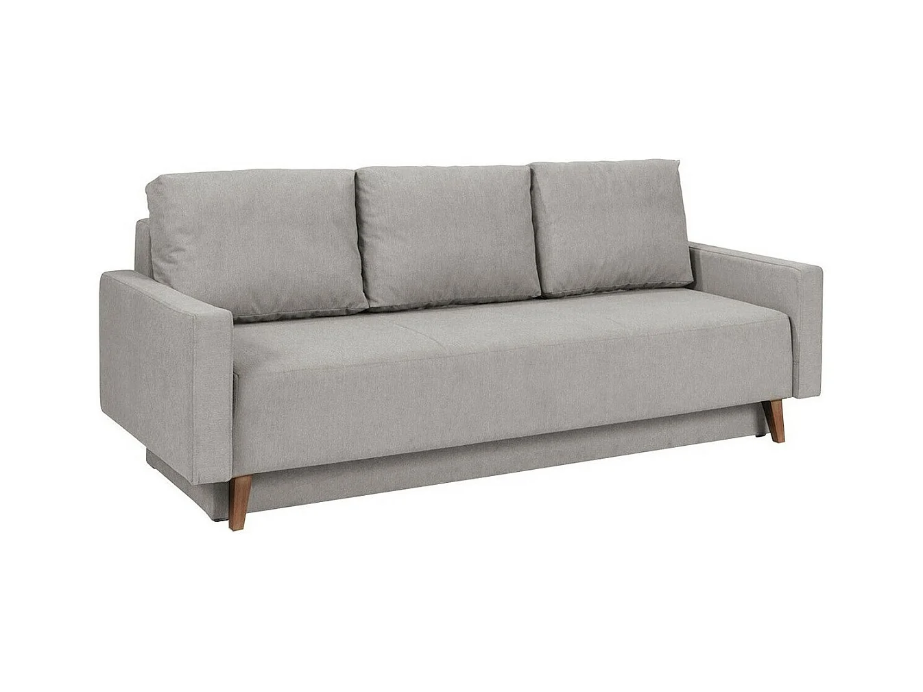 Divano letto Delbene 101, Con, 86x215x95cm