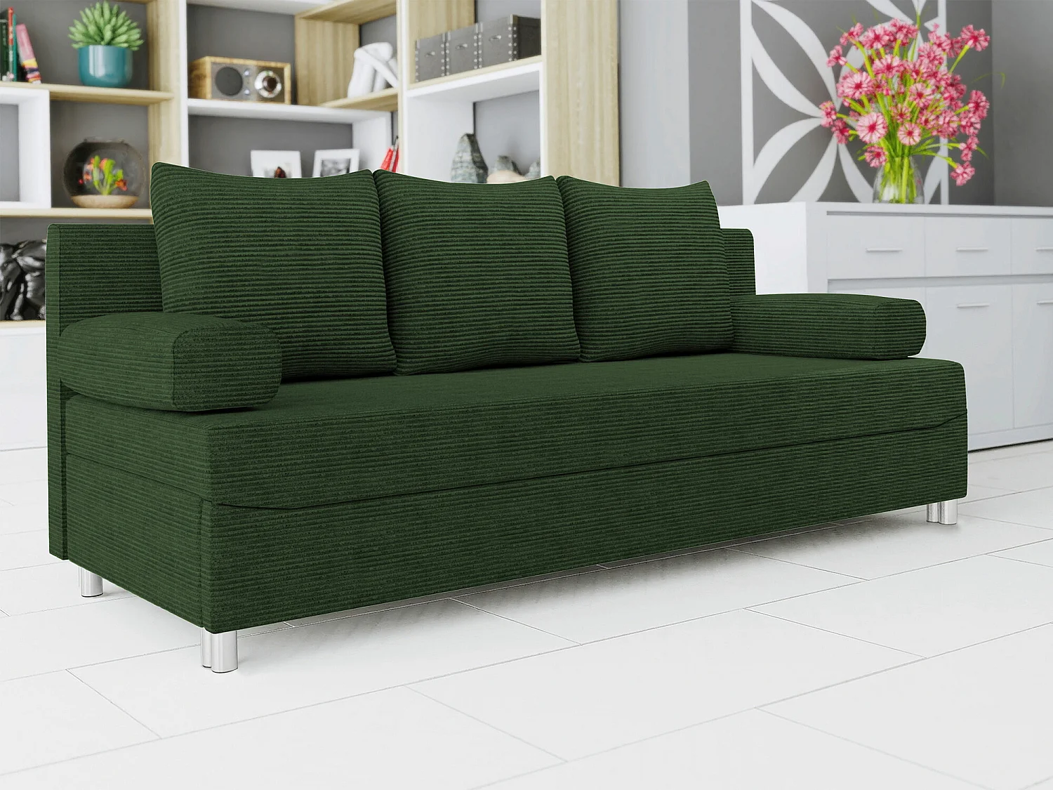 Canapé convertible Comfivo 125, Disponible, 86x192x80cm
