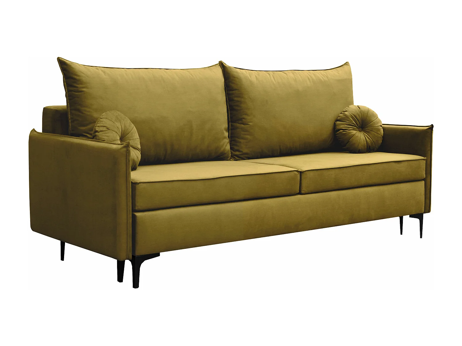 Sofá-cama Clovis 103, Almacenaje, 101x216x96cm