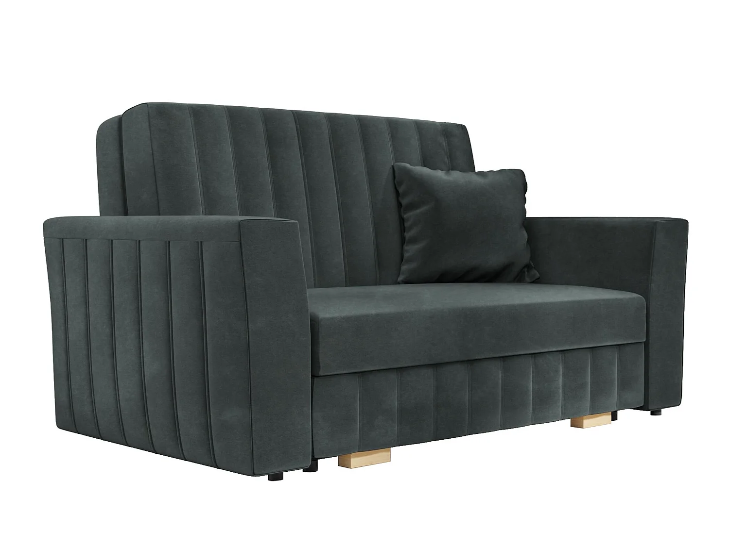 Sofá cama Orinen II, Almacenaje, 85x145x98cm, Muebles ya montados