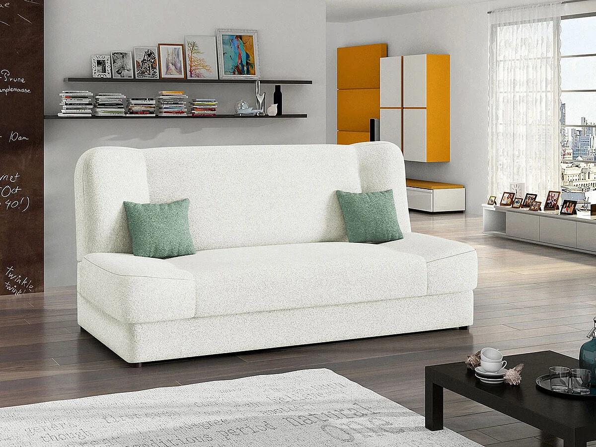 Canapé convertible Comfivo 183, Boîte de literie, 86x195x87cm