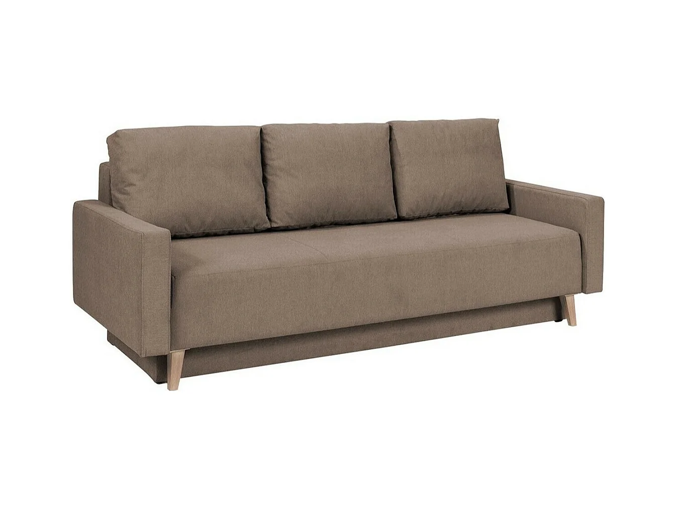 Canapé convertible Delbene 101, Boîte de literie, 86x215x95cm