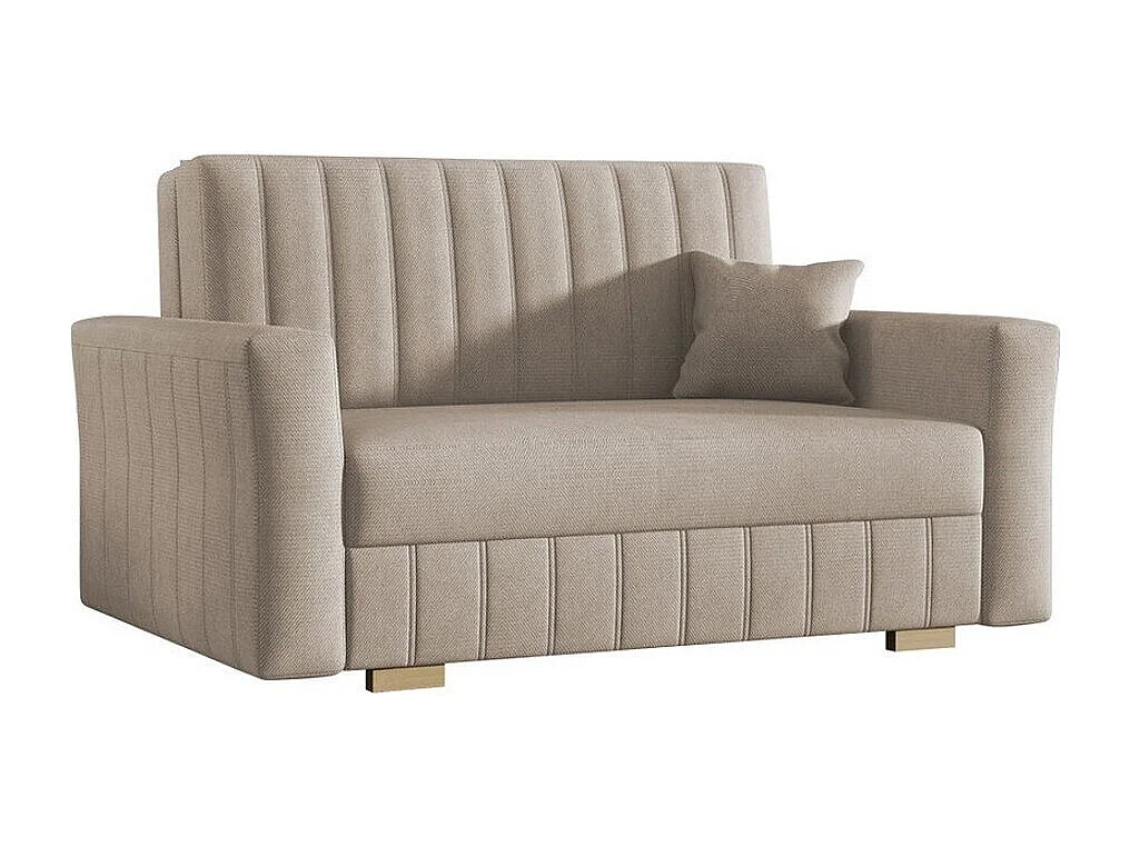 Canapé convertible Columbus 136, Disponible, 85x145x98cm, Mobilier déjà assemblé