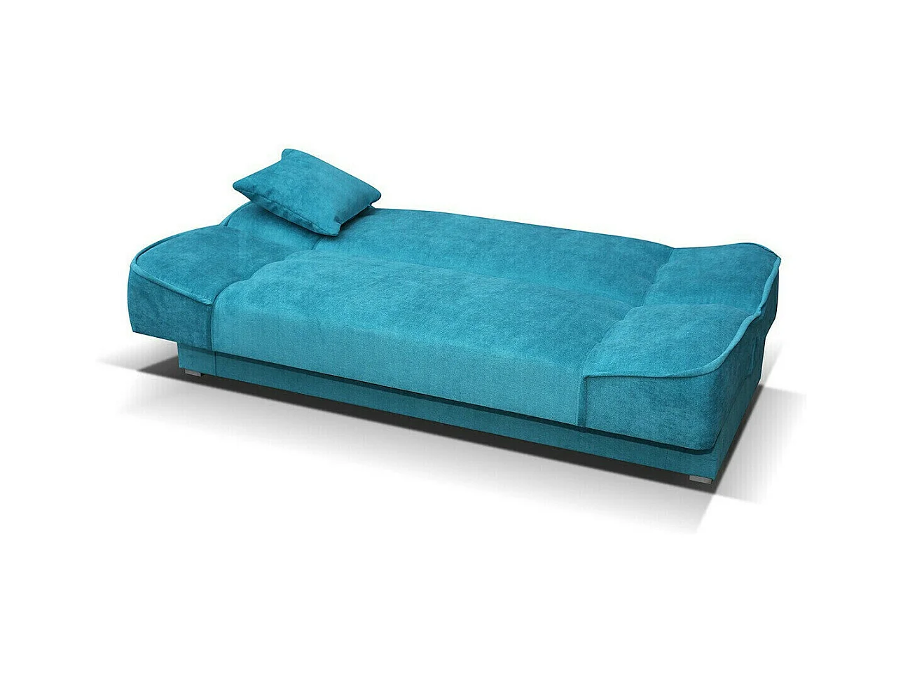 Sofá cama Columbus 117, Cama com arrumação, 8x18x8cm