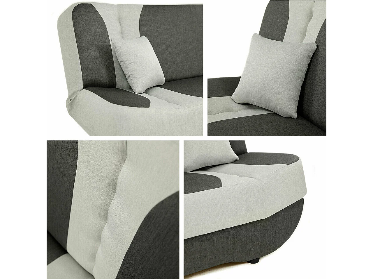 Sofá-cama Comfivo 239, Almacenaje, 94x190x90cm