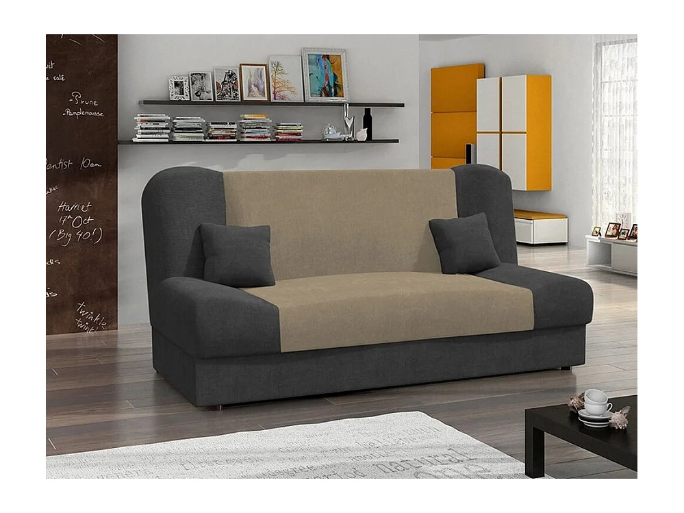 Sofá-cama Comfivo 124, Almacenaje, 86x195x87cm