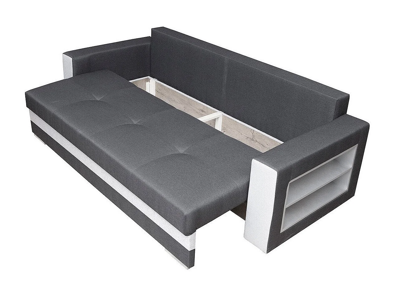 Sofá-cama Decatur 106, Cama com arrumação, 9x24x9cm