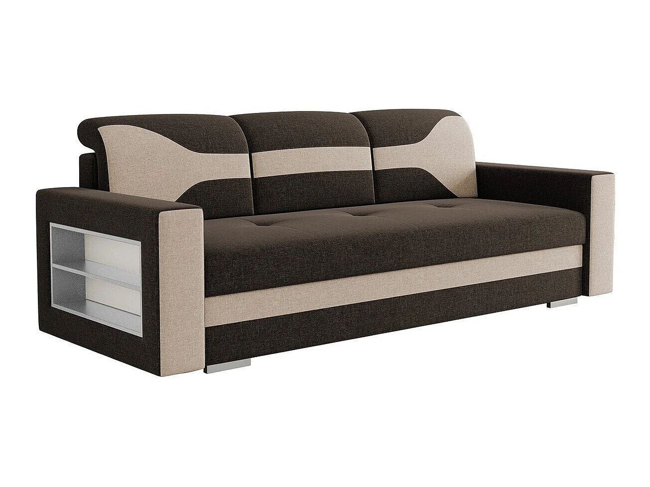 Sofá cama Decatur 106, Almacenaje, 9x24x9cm