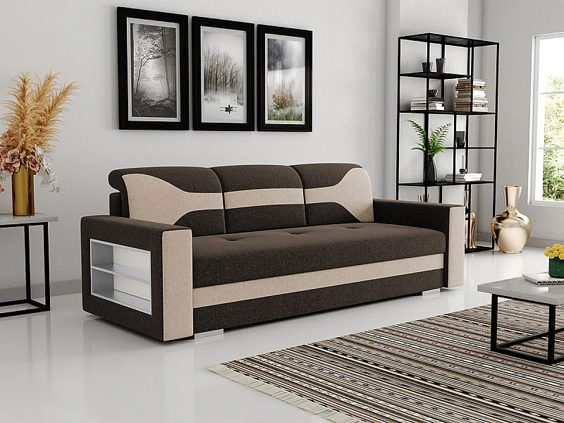 Canapé convertible Decatur 106, Disponible, 88x236x92cm