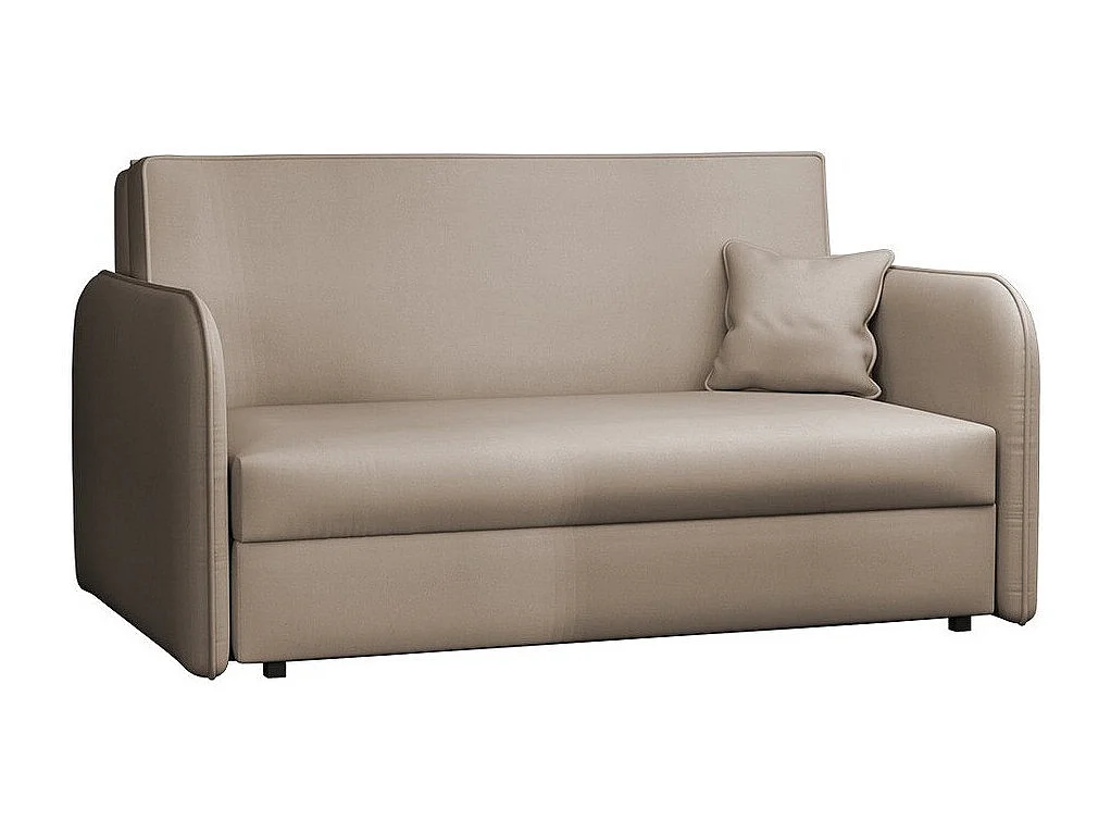 Sofá-cama Columbus 123, Almacenaje, 85x145x98cm, Muebles ya montados
