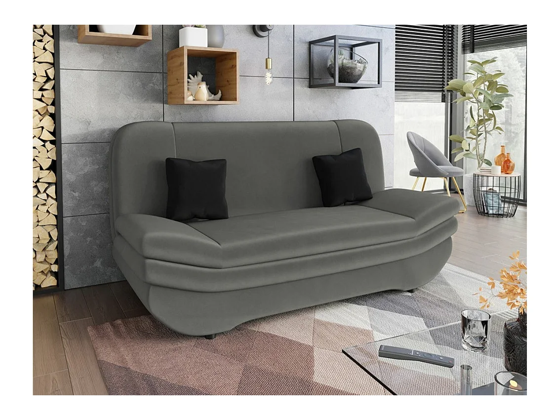 Sofá-cama Comfivo 234, Almacenaje, 95x200x90cm, Muebles ya montados