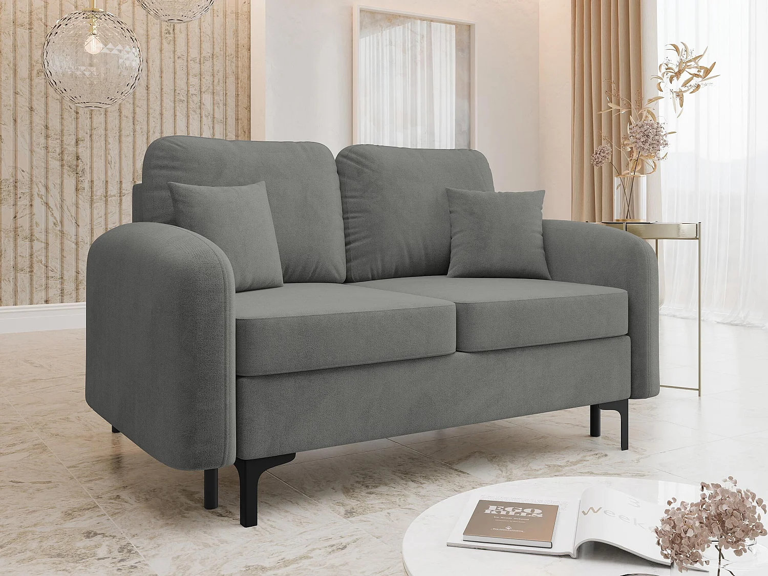 Canapé convertible Torlua 101, Disponible, 96x157x94cm