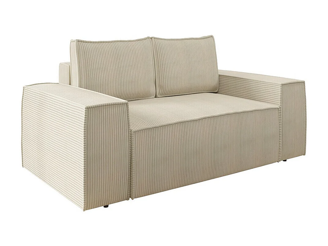 Canapé convertible Clovis 107, Boîte de literie, 94x188x104cm