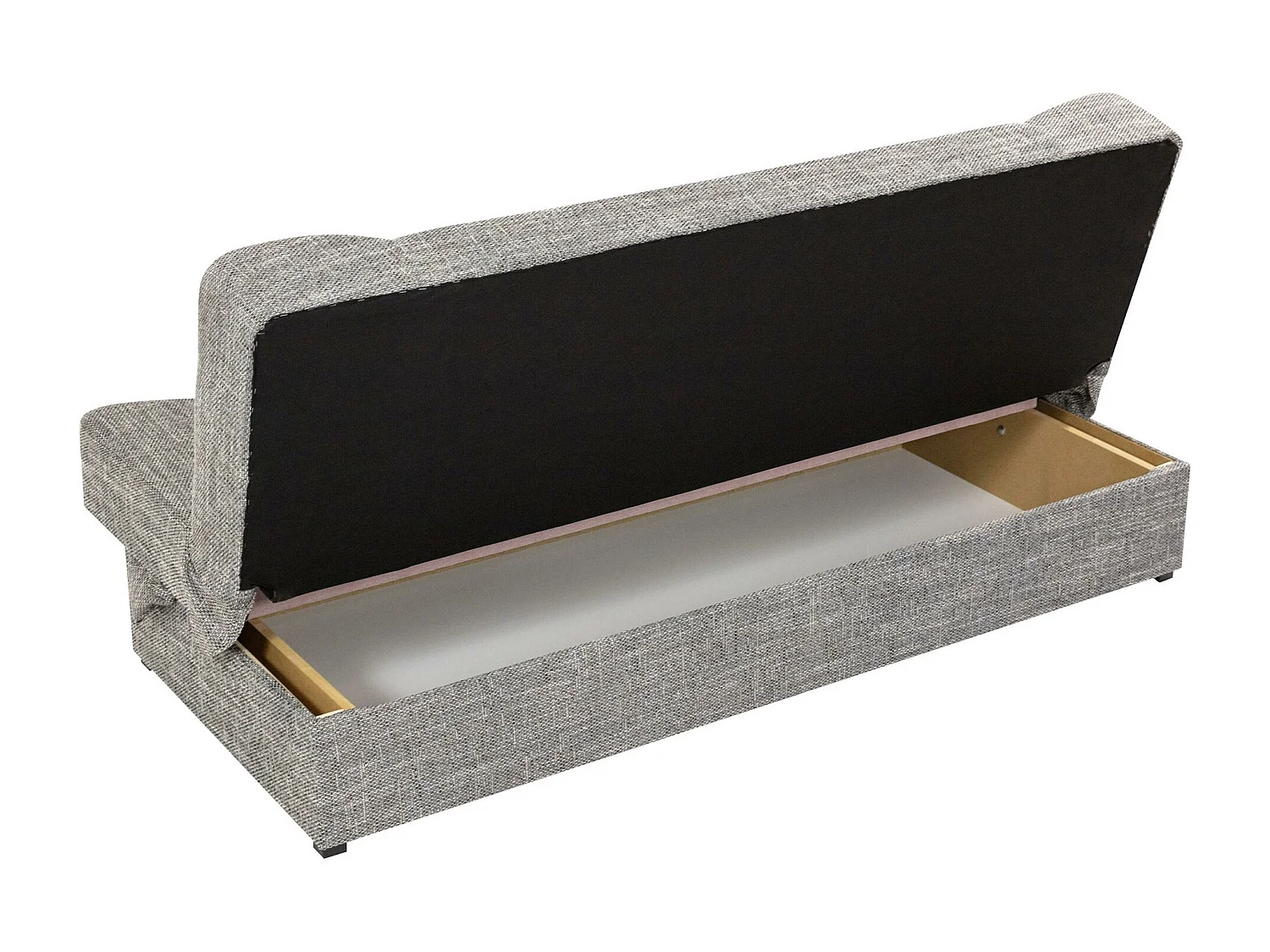 Canapé convertible Rome 102, Boîte de literie, 93x192x85cm