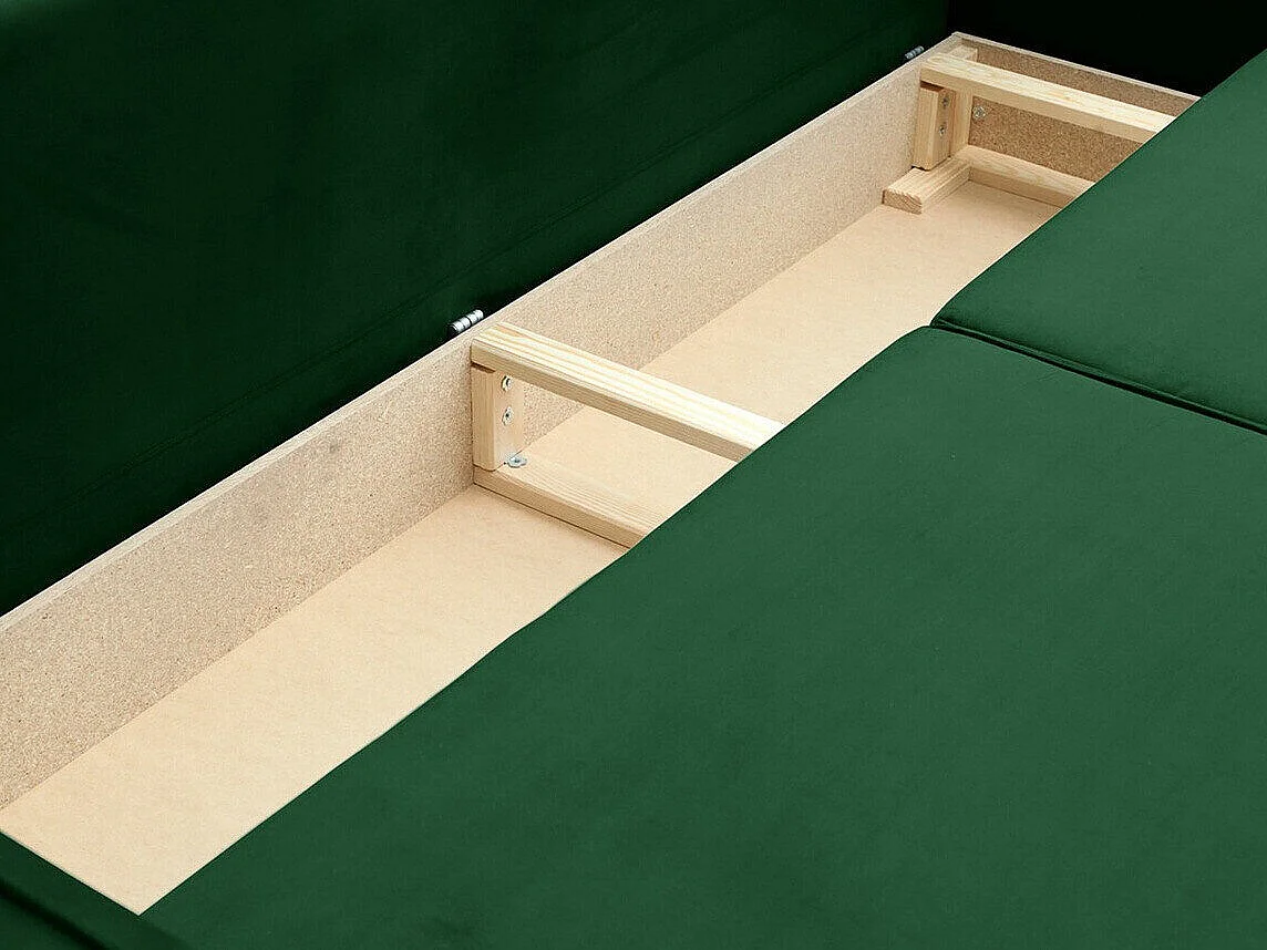 Canapé convertible Clovis 103, Boîte de literie, 101x216x96cm