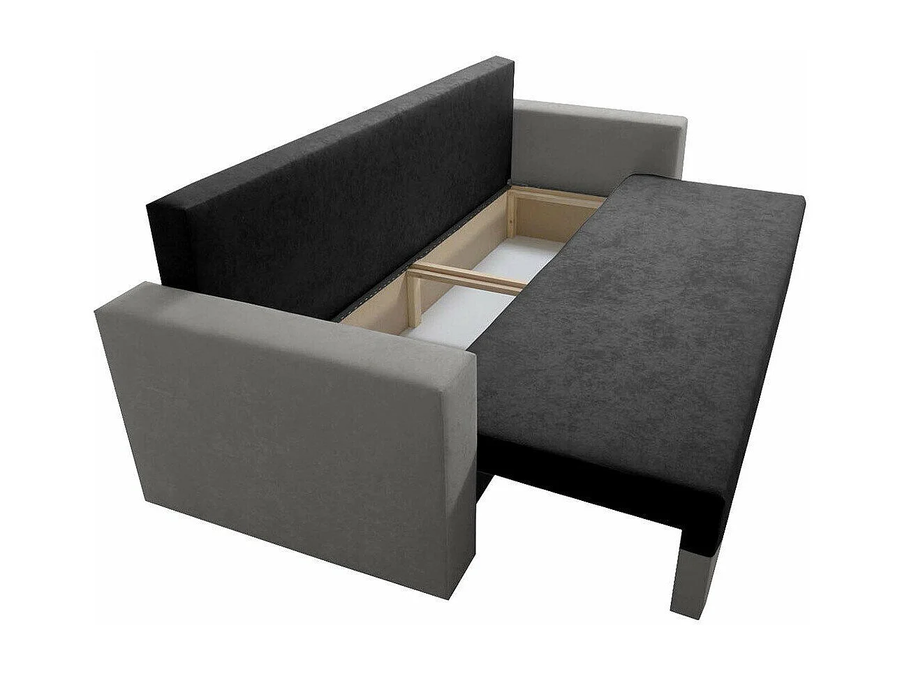 Canapé convertible Muncie 104, Disponible, 80x235x87cm