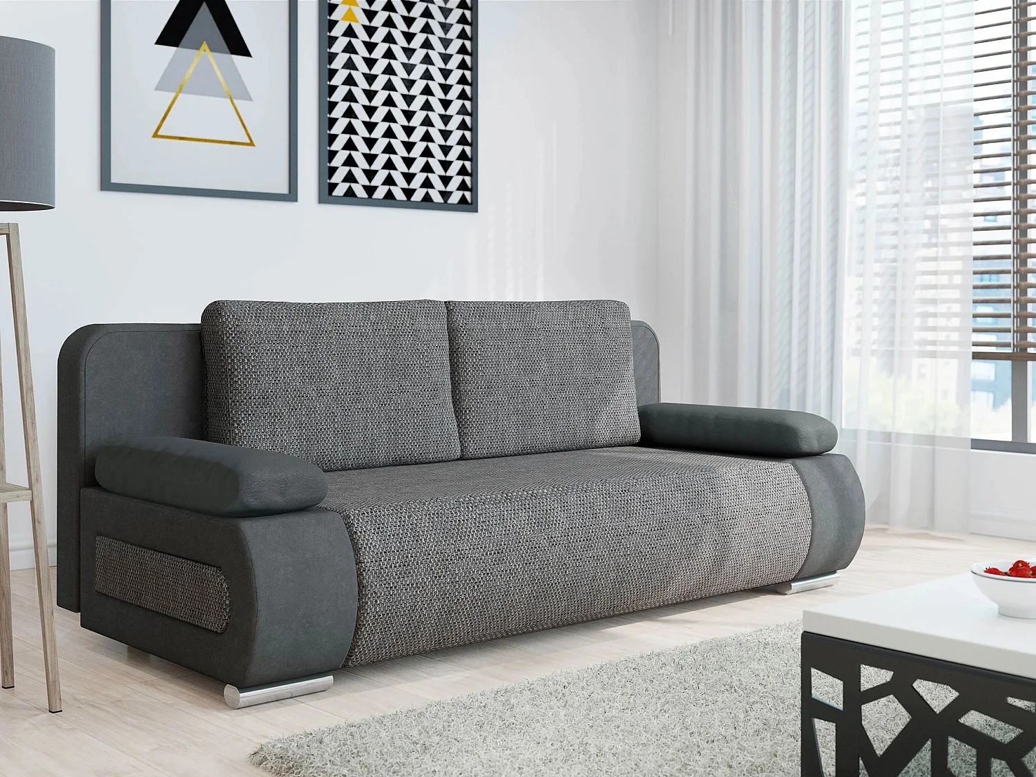 Canapé convertible Comfivo Pudor, Disponible, 77x200x92cm