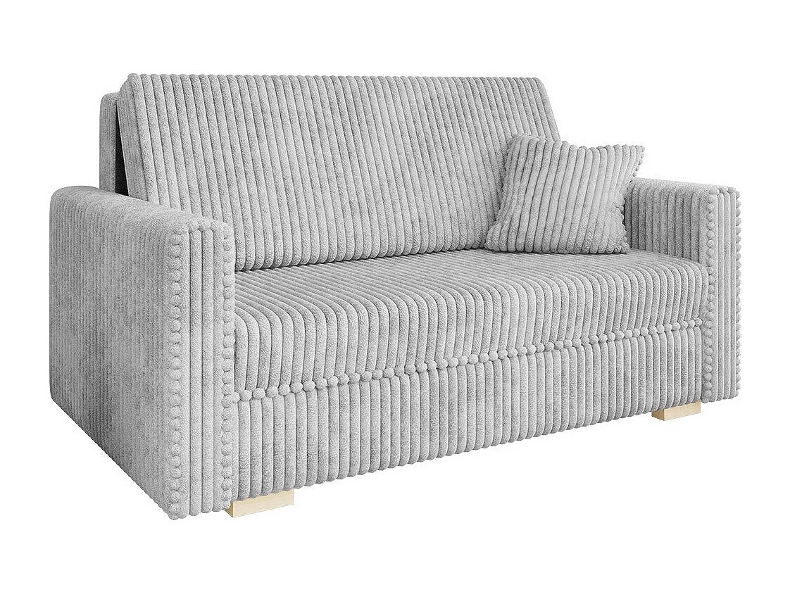 Canapé convertible Columbus 205, Boîte de literie, 85x153x100cm, Mobilier déjà assemblé