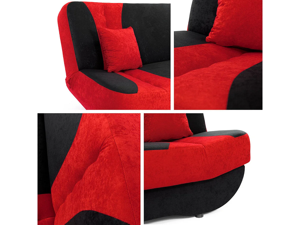 Sofá-cama Comfivo 239, Almacenaje, 94x190x90cm