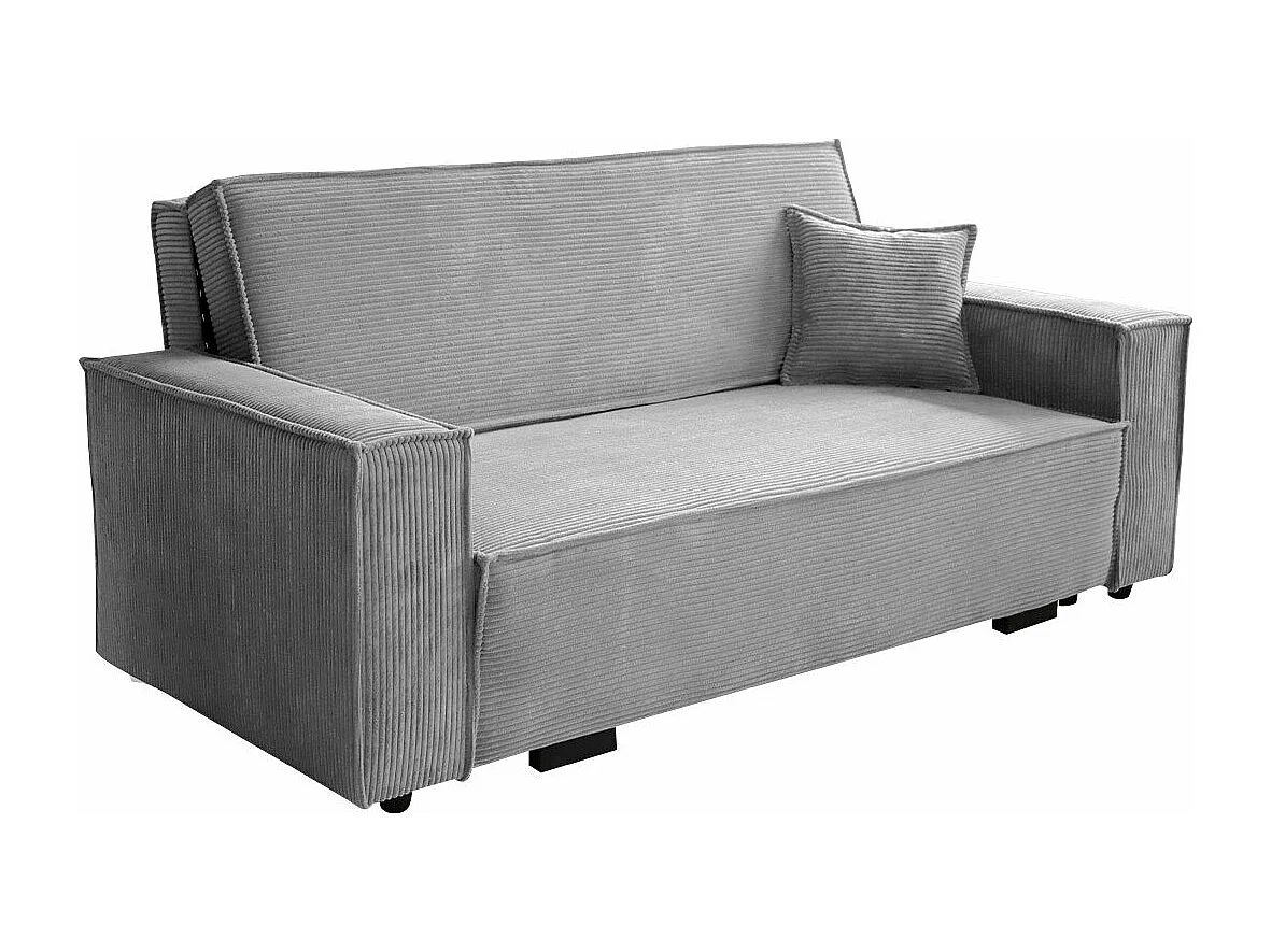 Sofá cama Columbus 185, Cama com arrumação, 9x19x10cm