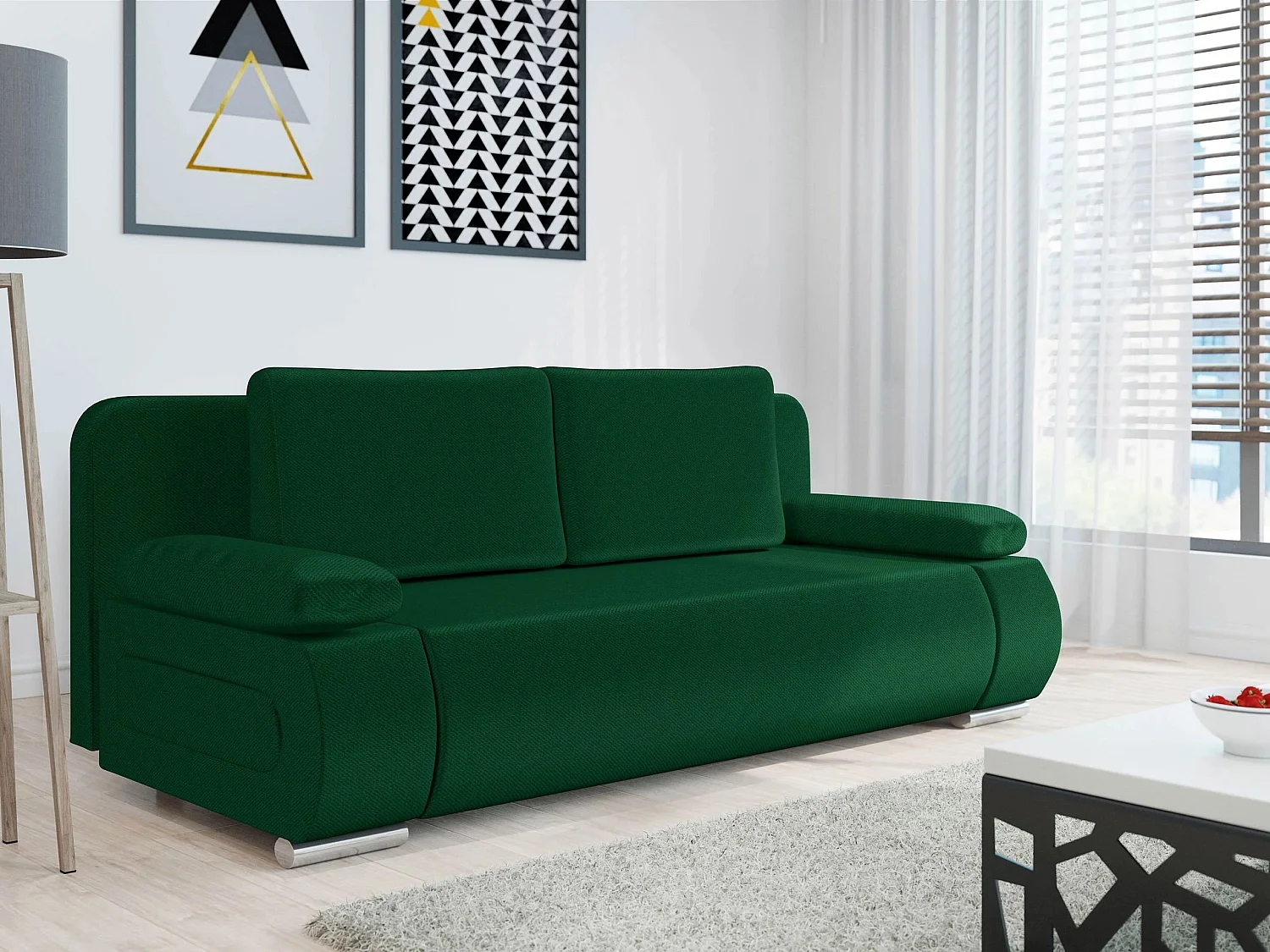 Canapé convertible Comfivo Pudor, Disponible, 77x200x92cm