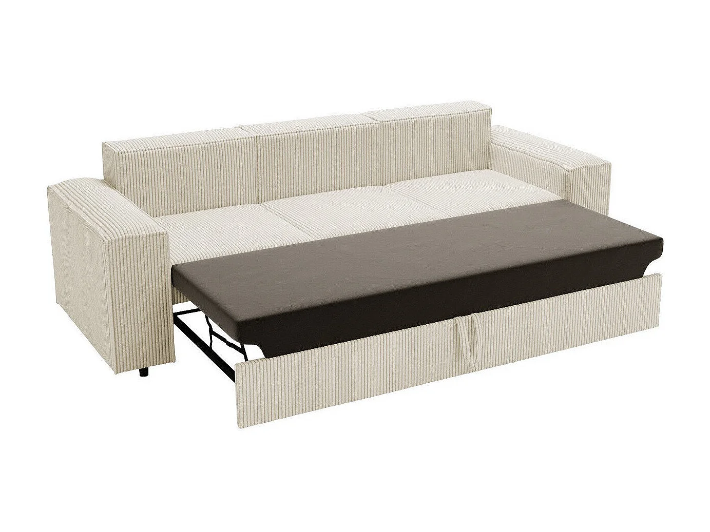 Divano letto Clovis 114, Senza, 79x252x88cm