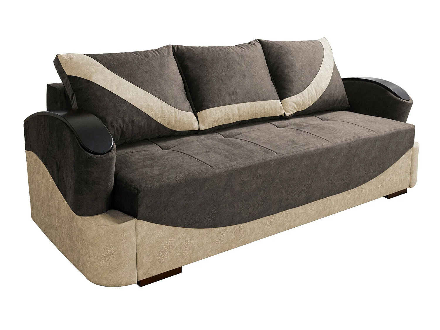Sofá cama Decatur 103, Almacenaje, 9x23x10cm