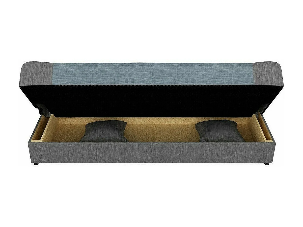 Sofá-cama Comfivo 124, Almacenaje, 86x195x87cm