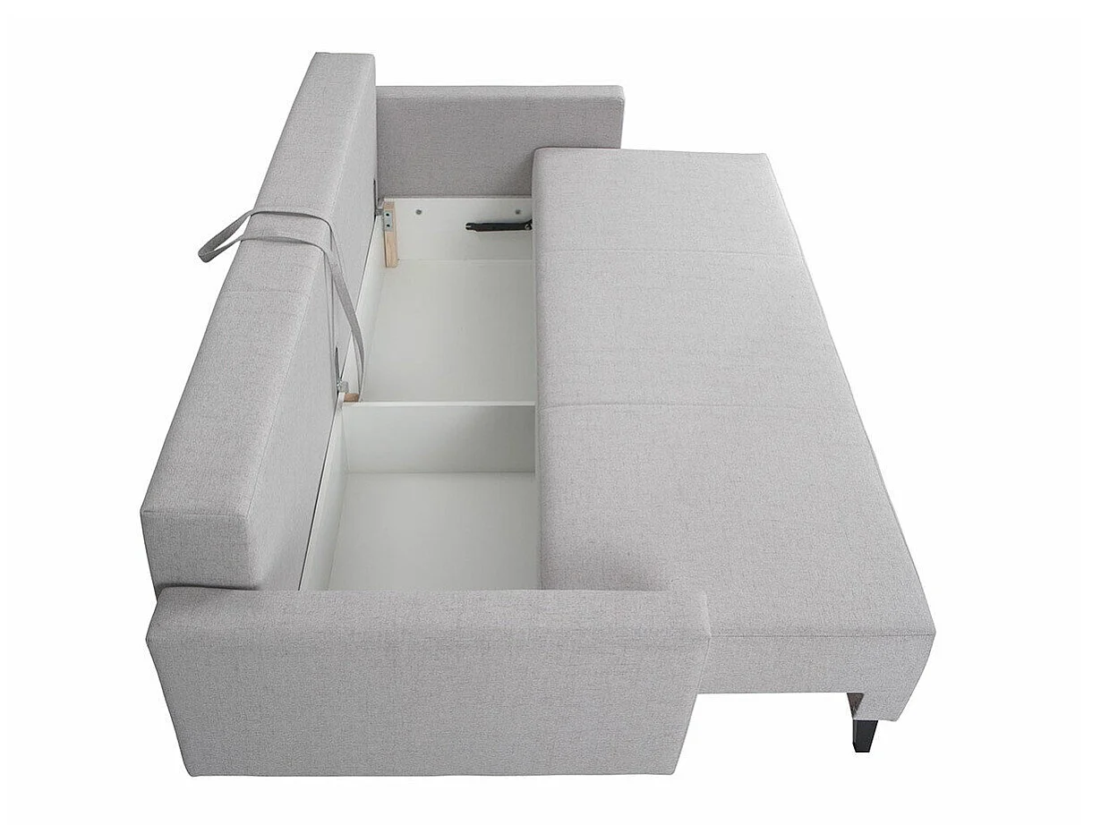 Sofá cama Delbene 129, Almacenaje, 9x22x10cm