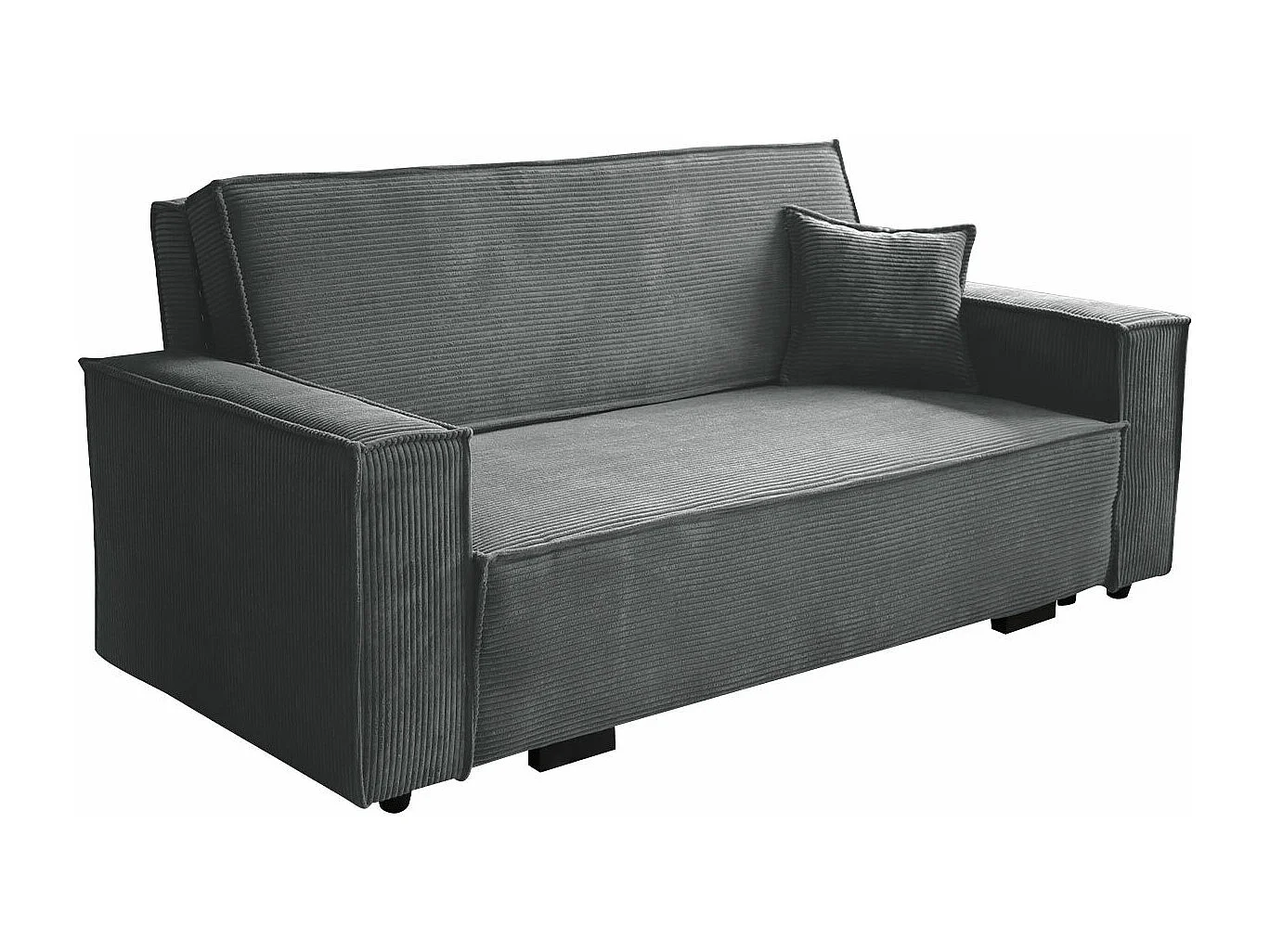 Sofá-cama Columbus 185, Almacenaje, 85x192x98cm, Muebles ya montados