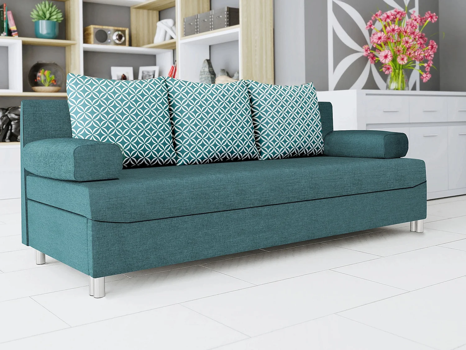 Canapé convertible Comfivo Artes, Disponible, 86x192x80cm
