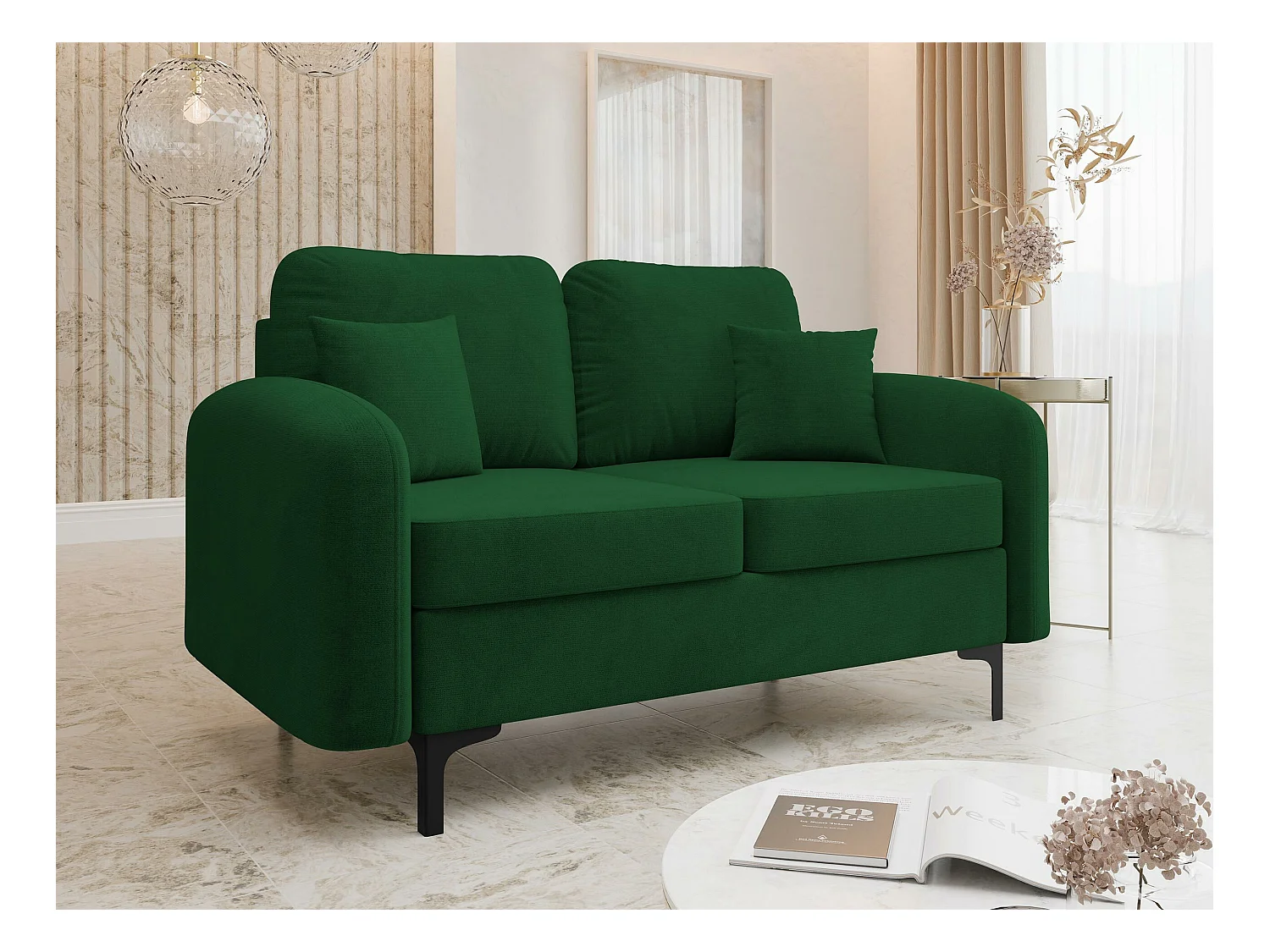 Sofá-cama Torlua 101, Almacenaje, 96x157x94cm