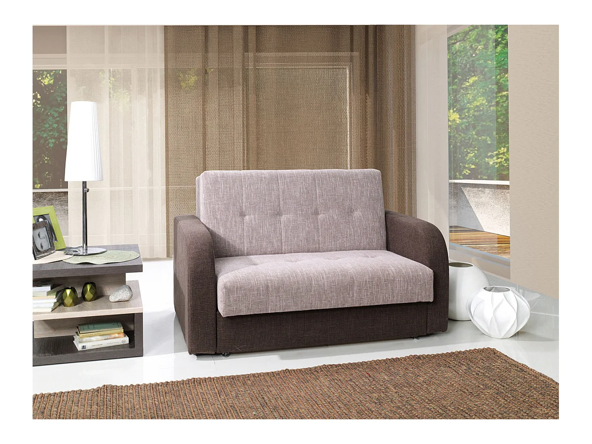 Canapé convertible Providence 105, Boîte de literie, 90x138x100cm
