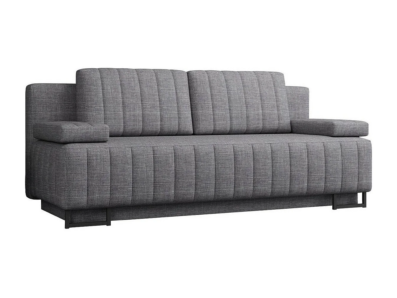 Sofá-cama Columbus 152, Almacenaje, 90x200x90cm, Muebles ya montados