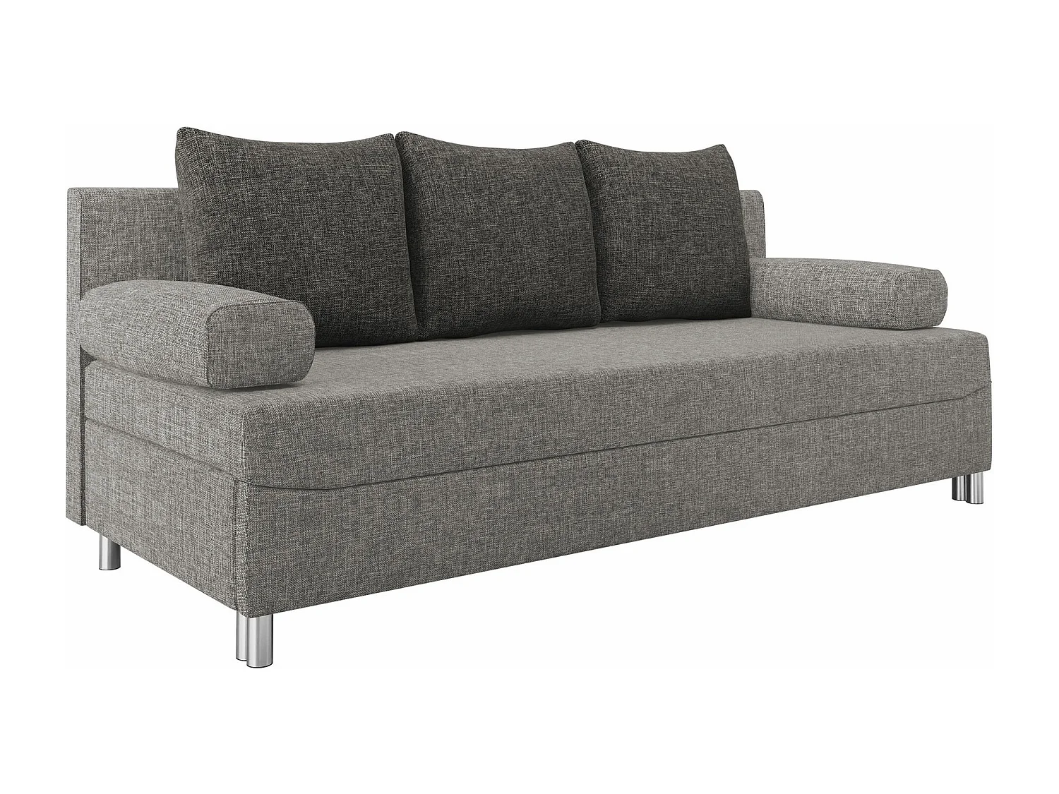 Sofá-cama Comfivo 125, Almacenaje, 86x192x80cm