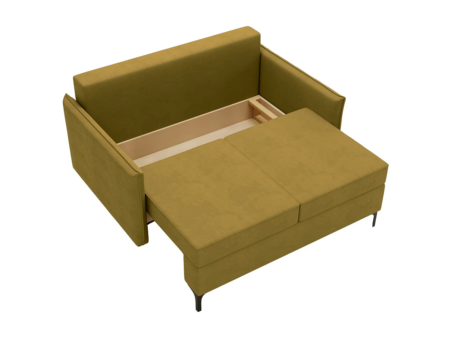 Sofá-cama Clovis 110, Almacenaje, 101x145x96cm