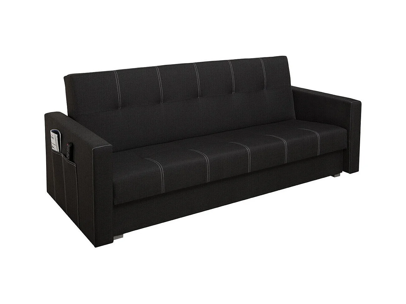 Canapé convertible Edinburg 104, Boîte de literie, 94x212x89cm