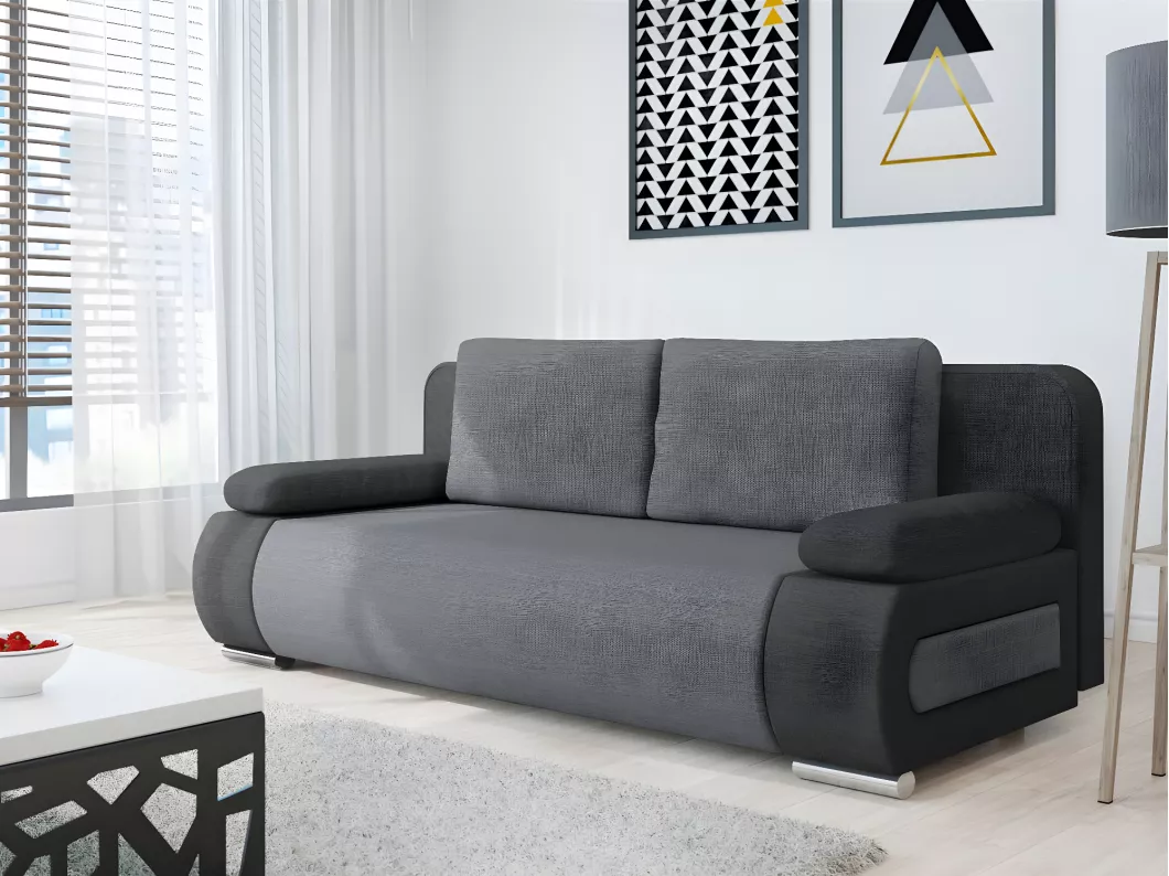 Kauf Unique Sofa mit Schlaffunktion und Bettkasten - 200x90x77 cm - Lux 06 + Lux 05 - Emma