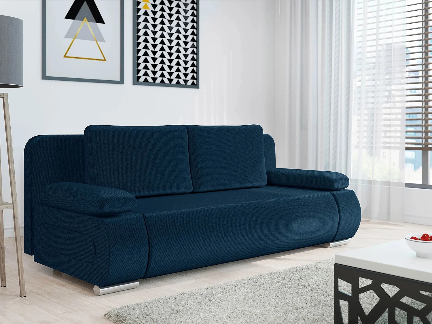 Canapé convertible Comfivo Pudor, Disponible, 77x200x92cm