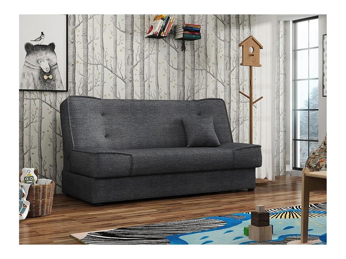 Canapé convertible Columbus 117, Boîte de literie, 80x175x80cm