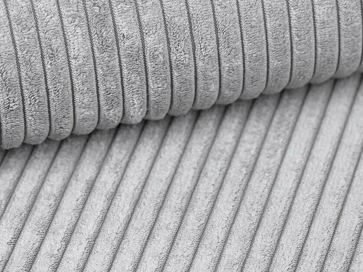 Canapé convertible 3 places en tissu gris COLUMBUS 90x193x85 cm